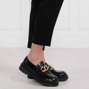 GANT Prepnovo leather chain loafers size 6.5